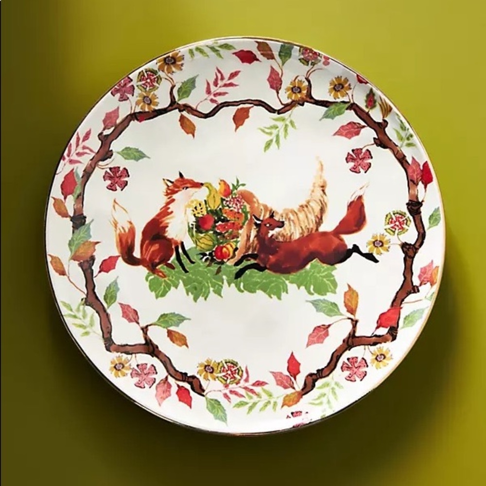 Inslee Fariss Autumn’s Bounty Side Plate Multi